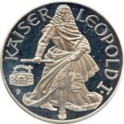 100 Schilling Leopold I, Austria, 1993 reverse image