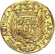 1 Ducat - Christian Albert, Germany, 1689 reverse image
