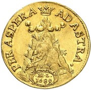 1 Ducat - Christian Albert, Germany, 1689 reverse image