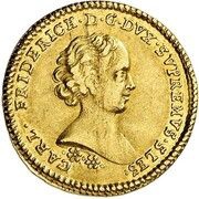 1 Ducat - Charles Frederick obverse image