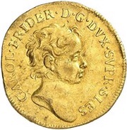 1 Ducat - Charles Frederick obverse image