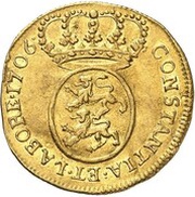 1 Ducat - Charles Frederick, Germany, 1705-1706 reverse image
