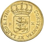 1 Ducat - Charles Frederick, Germany, 1710-1711 reverse image