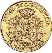1 Ducat - Frederick Charles, Germany, 1760 reverse image