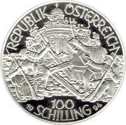 100 Schilling Erzherzog Johann obverse image