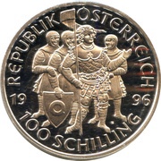 100 Schilling Leopold III obverse image