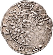 1 Groschen - Ernest, Germany, 1621 reverse image