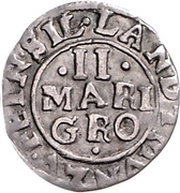 2 Mariengroschen - Justus Hermann, Germany, 1624-1626 reverse image