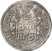 ½ Thaler - Ernest III, Germany, 1620 reverse image
