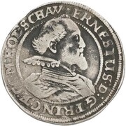 ½ Thaler - Ernest III obverse image