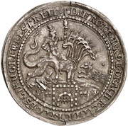½ Thaler - Ernest III Biblischer Halbtaler, Germany, 1620 reverse image