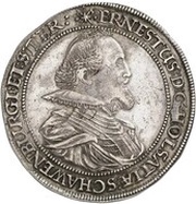 1 Thaler - Ernest III obverse image