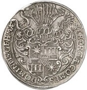 1 Thaler - Ernest III, Germany, 1611-1618 reverse image