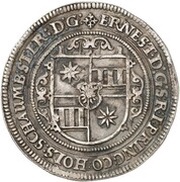 1 Thaler - Ernest III Death obverse image