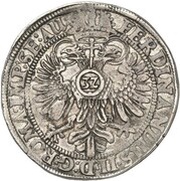 1 Thaler - Justus Hermann, Germany, 1628 reverse image