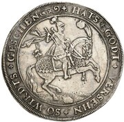 1½ Thaler - Ernest III, Germany, 1603 reverse image