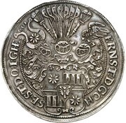 2 Thalers - Ernest III obverse image