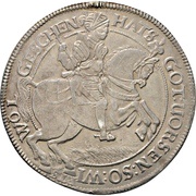 2 Thalers - Ernest III, Germany, 1601-1622 reverse image