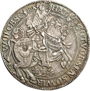 2 Thalers - Ernest III, Germany, 1601-1622 reverse image