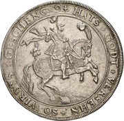 2 Thalers - Ernest III, Germany, 1601-1622 reverse image