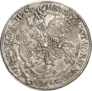 2 Thalers - Ernest III, Germany, 1603 reverse image