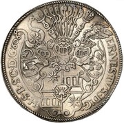 2 Thalers - Ernest III obverse image