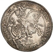 2 Thalers - Ernest III, Germany, 1606 reverse image