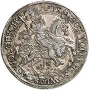 2½ Thaler - Adolphus XIII, Germany, 1592-1593 reverse image