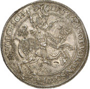 3 Thalers - Ernest III, Germany, 1603 reverse image