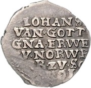 2 Schillings Lübisch "Reuterpfennig" - John obverse image