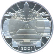 100 Schilling Transportation reverse image