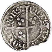 ⅔ Gros - Reinhard II, Germany, 1369-1396 reverse image