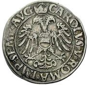 ¼ Thaler, Germany, 1545 reverse image
