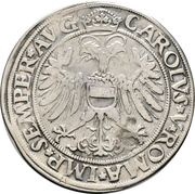 ½ Thaler, Germany, 1545 reverse image
