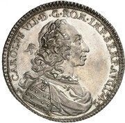 ½ Thaler, Germany, 1742 reverse image