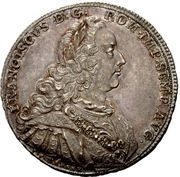 ½ Thaler, Germany, 1746 reverse image