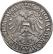 1 Thaler, Germany, 1545 reverse image