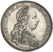 1 Thaler, Germany, 1777 reverse image
