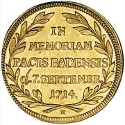 1 Ducat Peace, Germany, 1714 reverse image