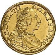 1 Ducat, Germany, 1742 reverse image