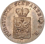 1 Pfenning - Frederick Günther obverse image