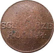 1 Pfennig - Louis Frederick II obverse image
