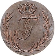 1 Pfennig - Frederick Günther obverse image
