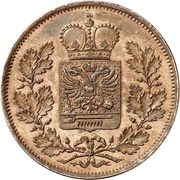 1 Kreuzer - Albert obverse image