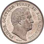 ½ Gulden - Frederick Günther obverse image