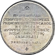 1 Thaler - Louis Günther II, Germany, 1780 reverse image