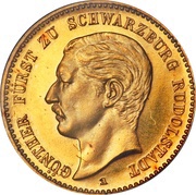 10 Mark - Günther Victor obverse image