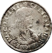 ⅔ Thaler - Christian William obverse image