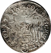 ⅔ Thaler - Christian William, Germany, 1676-1678 reverse image