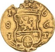 ¼ Ducat - Christian William, Germany, 1684-1686 reverse image